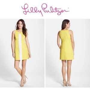 Lilly Pulitzer Yellow Mini Dress